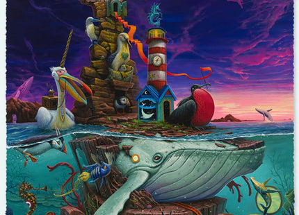 Archipelago XL Giclee Print by Dulk- Antonio Segura Donat