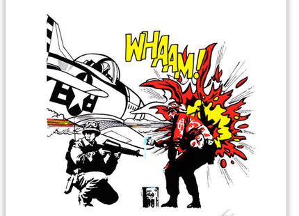 Art in Action Lichtenstein Archival Print by Jeff Gillette