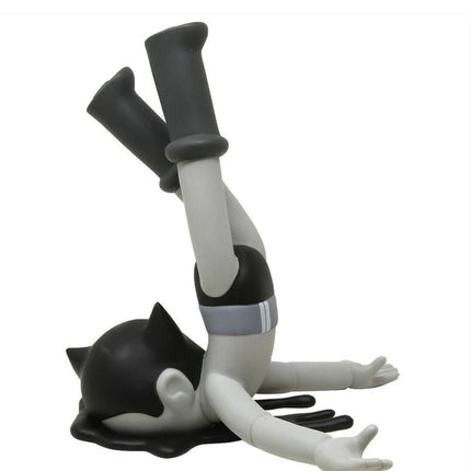 Astro Crash Grayscale Astroboy Art Toy by Josh Divine