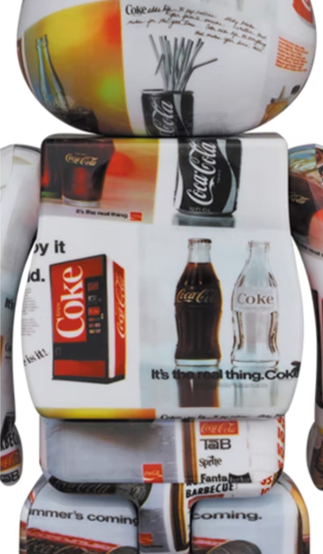 コーラBE@RBRICK atmos × Coca-Cola  100％ & 400％