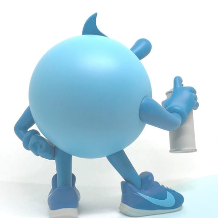 Atomik Blue Tenacious Art Toy by Atomik