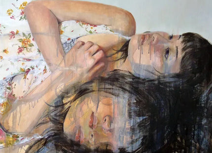 Azalea Shhh... Giclee Print by Christine Wu