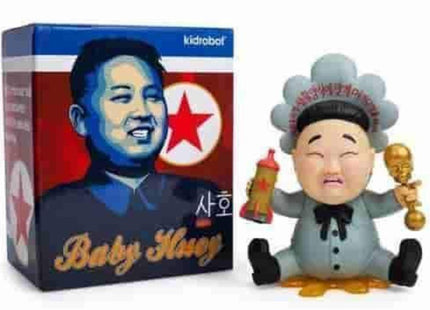 Baby Huey Blue Art Toy by Frank Kozik