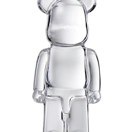 Baccarat Clear 200% Be@rbrick Crystal Glass Art Toy by Medicom