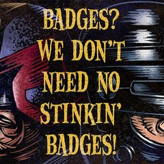 Badges? Giclee Print by Chet Phillips