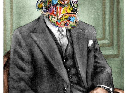 BasquiART Archival Paper Standard Silkscreen Print by Mr Brainwash- Thierry Guetta