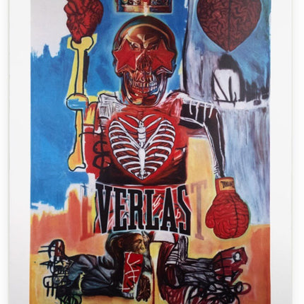 Basquiat Boxer Everlast Silkscreen Print by Ron English