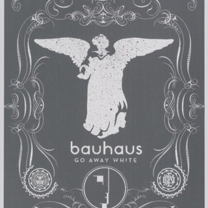 Bauhaus- Silver Silkscreen Print by Shepard Fairey- OBEY