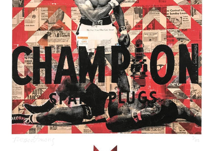 Be Killer Worn Wraps Swatch HPM Archival Print by Robert Mars