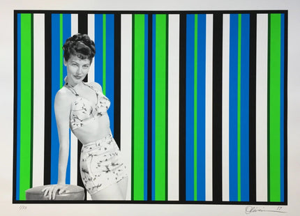 Beach Club Silkscreen Print by Tim Oliveira