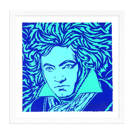 Beethoven Fidelio Silkscreen Print by John Van Hamersveld