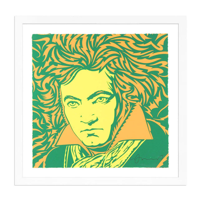 Beethoven Für Elise Silkscreen Print by John Van Hamersveld