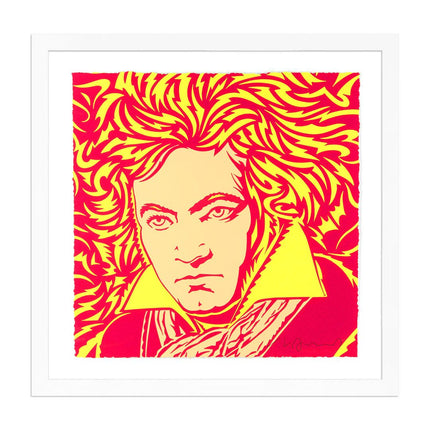 Beethoven Ode To Joy Silkscreen Print by John Van Hamersveld