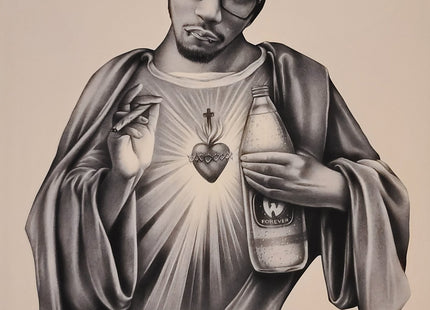 Big Baby Jesus Silkscreen Print by Joe King