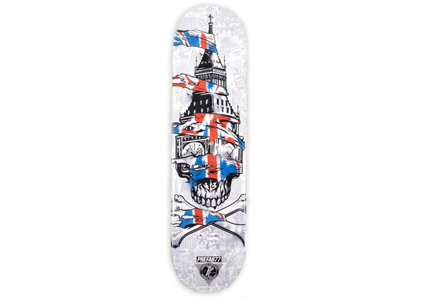Big Ben Ripped Skateboard Art Deck by Prefab77