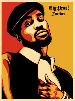 Big Proof Forever Silkscreen Print by Shepard Fairey- OBEY