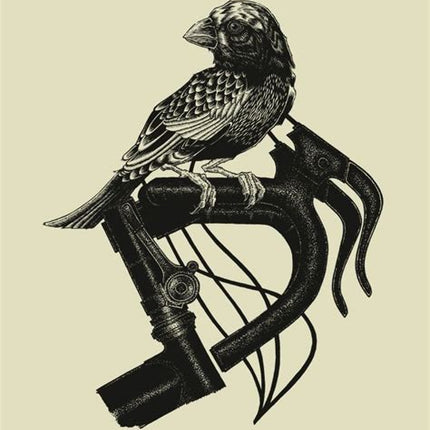 Bird on Bike Silkscreen Print by John Vogl