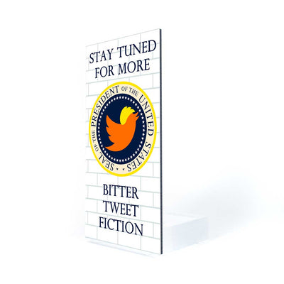 Bitter Tweet Fiction Welcome Wall Archival Print by Ron English