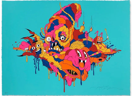 Blood Bag #2 - Sprayed Paint Art Collection