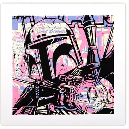 Boba Fett Standard Archival Pigment Print by Marly Mcfly