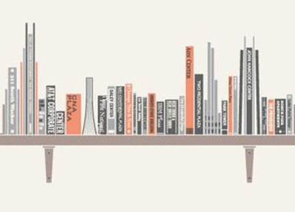 Bookshelf Chicago 2016 Silkscreen Print by Sean Mort
