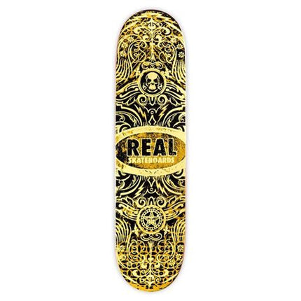 Born In 1970 Real Oval Deck Skateboard Print by Shepard Fairey- OBEY