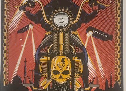 Born To Ride AP Artist Proof Giclee Print by Marwan Shahin