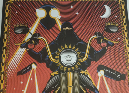 Born To Ride AP Artist Proof Giclee Print by Marwan Shahin