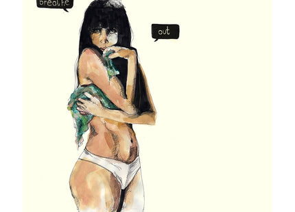 Breathe Out Giclee Print by Charmaine Olivia