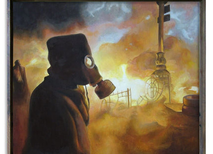 Breathe Right Original Oil Painting by David Molesky