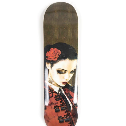Bull-Fight-Her Deck Skateboard by Brian Viveros