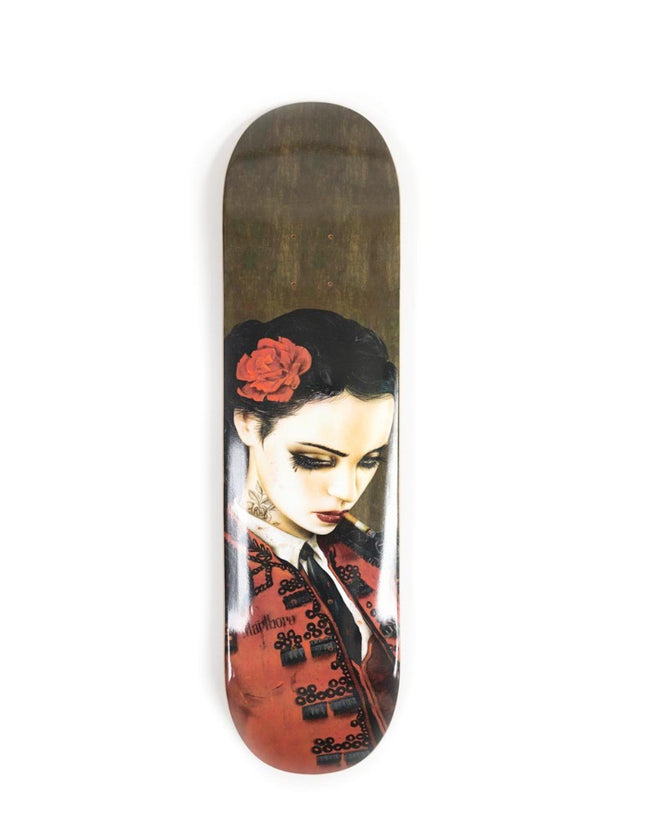 Bull-Fight-Her Deck Skateboard by Brian Viveros