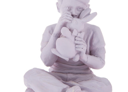 Bunny Boy- Lavender Art Toy Sculpture by Faile
