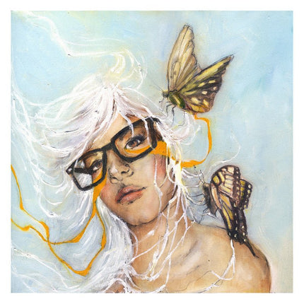 Butterfly Kisses Giclee Print by Charmaine Olivia