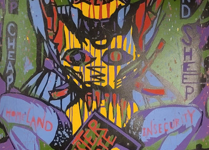 Campaign Ad 666 Silkscreen by Jeff Rial