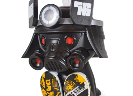 Canbot76- Gunmetal Black OG Canbot Canz Art Toy by Dragon76 x Czee13