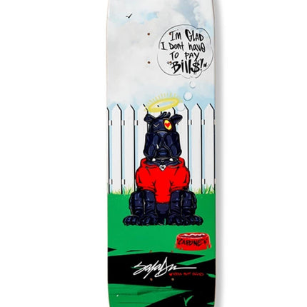 Capone Mans Best Friend Skateboard Art Deck by King Saladeen