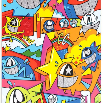 Catch The Stars Special Edition I Serigraph Print by El Pez