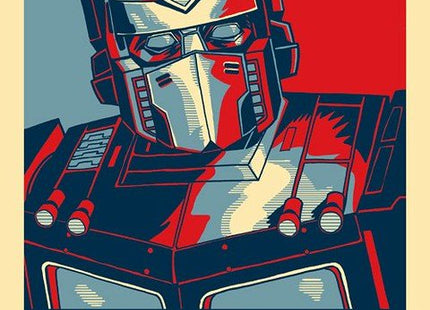 Change Into a Truck Silkscreen Print by Tim Doyle