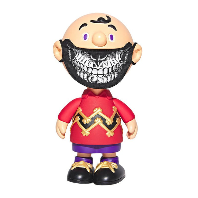 Charlie Mask Grin BTS Art Toy by Ron English