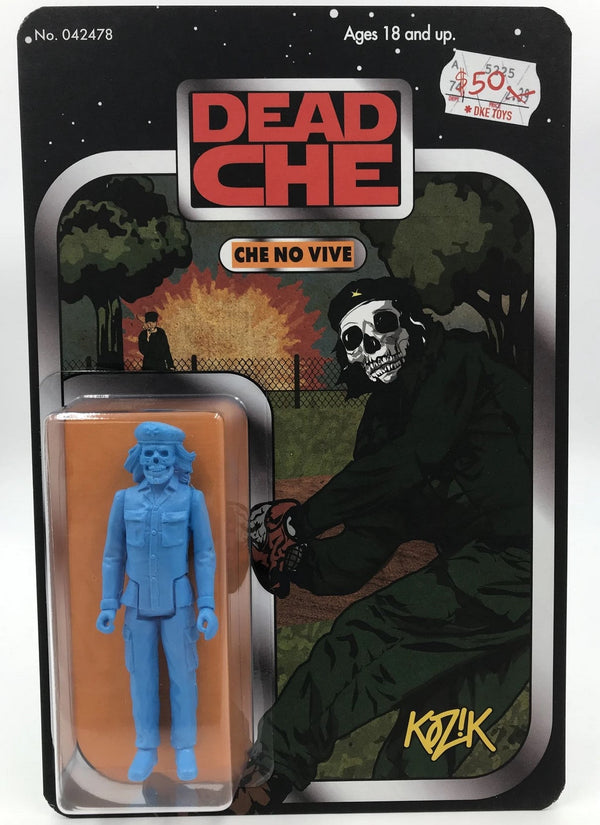 Che No Vive Blue Art Toy by Frank Kozik