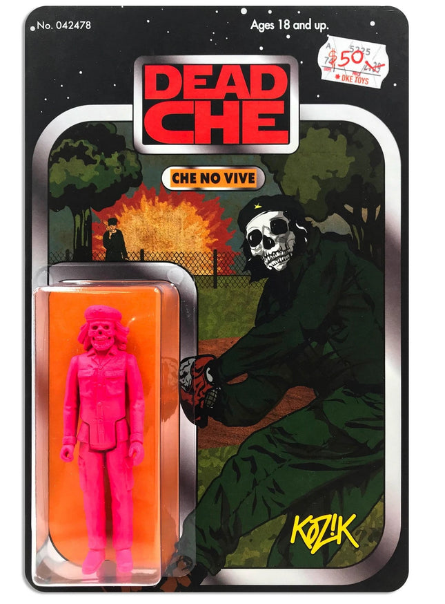 Che No Vive Pink Art Toy by Frank Kozik