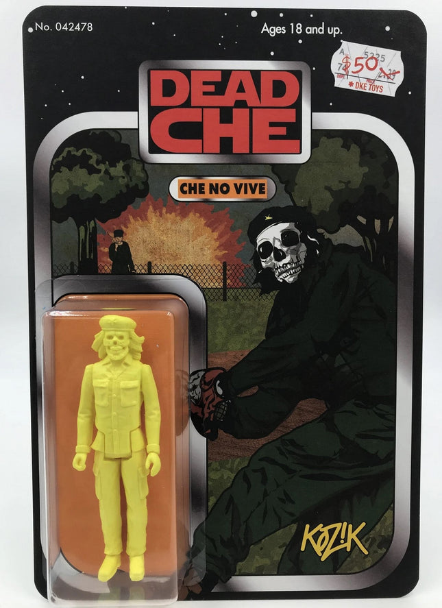 Che No Vive Yellow Art Toy by Frank Kozik