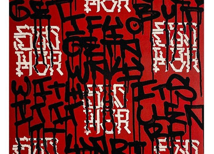 Chekers Mixed Media Painting by Sechor