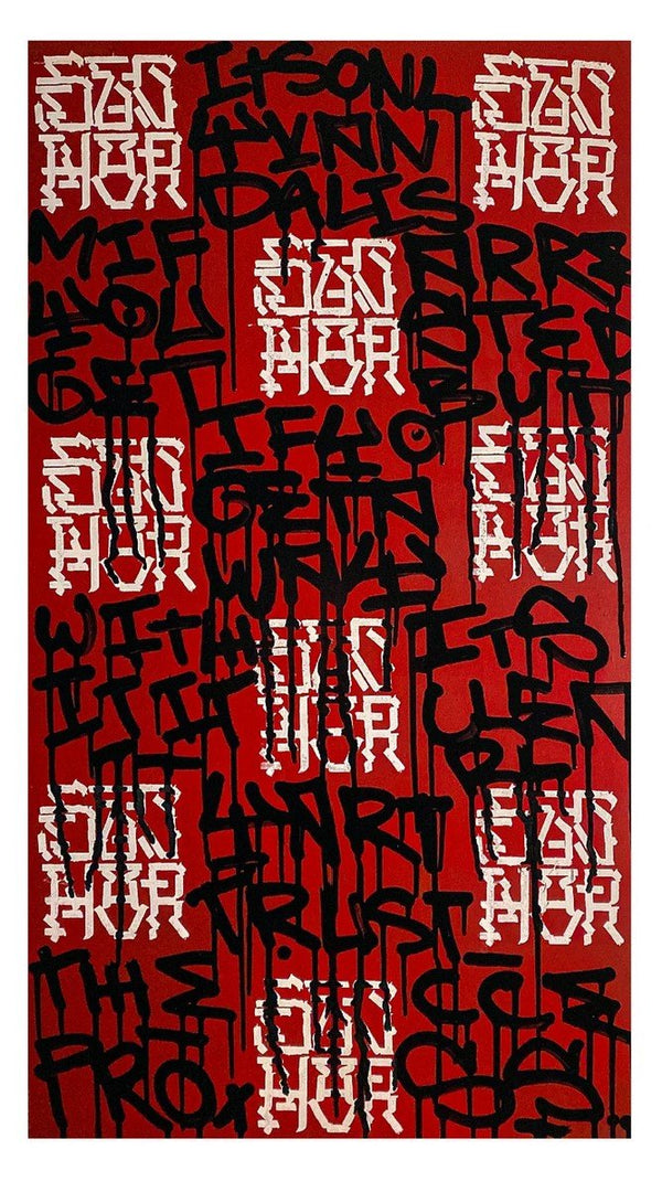 Chekers Mixed Media Peinture par Sechor