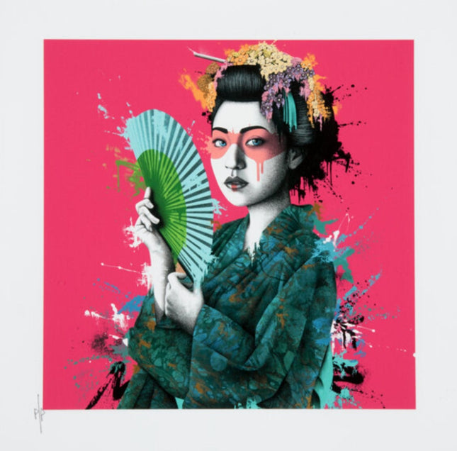 Cherryoko PP Silkscreen Print by Fin DAC