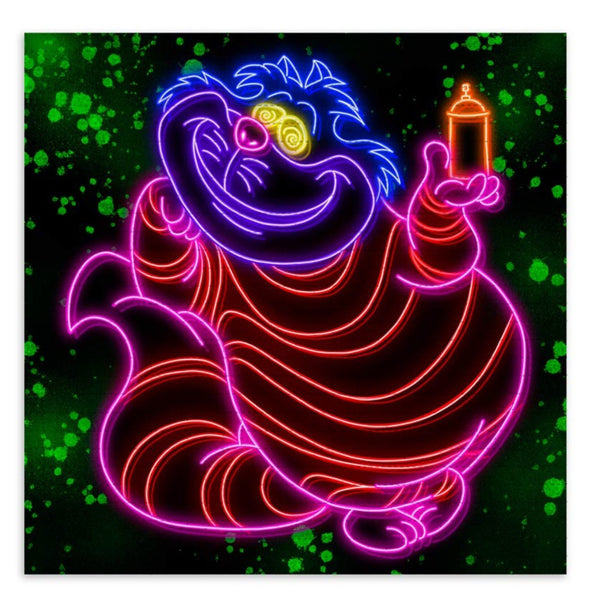 Cheshire Can Blotter Paper Archival Print par Adam Fujita