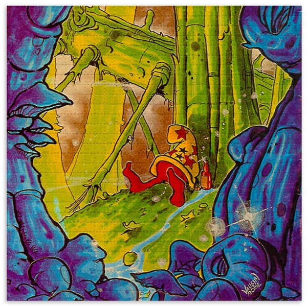 Chillin' In Da Woods Blotter Paper Archival Print by Mark Bode