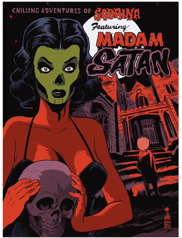 Chilling Adventures of Sabrina #2 Silkscreen Print by Francesco Francavilla