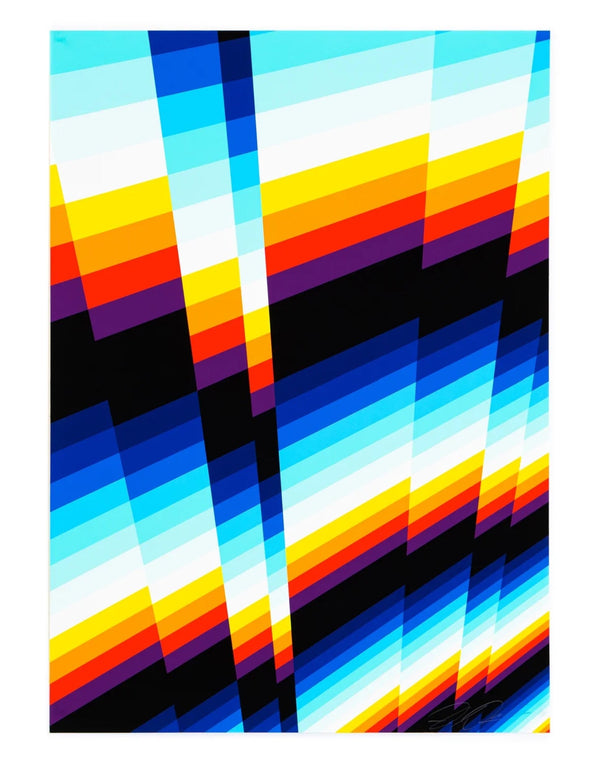 Impression Giclée Chromadynamica30p par Felipe Pantone